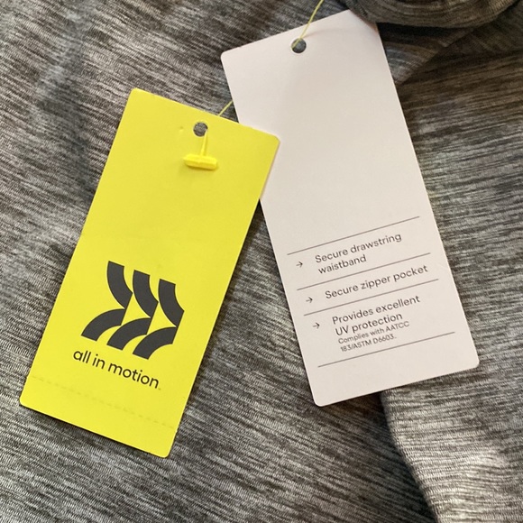 NWT Mens Workout Pants, Side Pockets, 4way Stretch, M Wicking, UPF50*, Gray - Picture 8 of 9